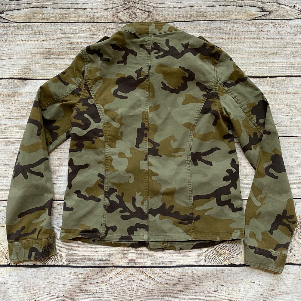 Sanctuary Green Camo Jacket Ladies XS - Picture 3 of 3